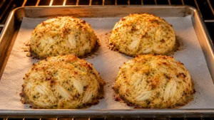 Baking the Crab Bombs
