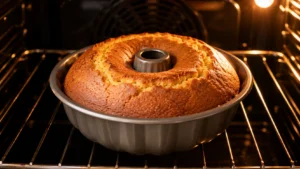 Baking the Pound Cake
