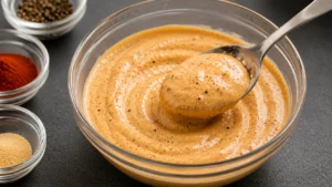 Checking the Sauce Flavor and Consistency