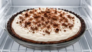 Chilling the Pie Before Serving