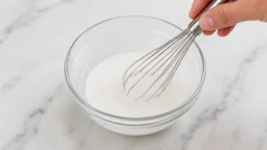 Making the Cornstarch Slurry