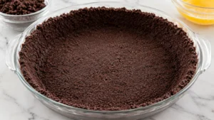 Preparing the Chocolate Cookie Crust