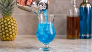 Straining the Island Punch
