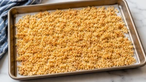 Toasting Ramen Noodles for Salad