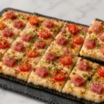 Tuna Pizza Sushi Recipe