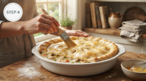 Chicken Pot Pie Casserole Recipe Step (4)