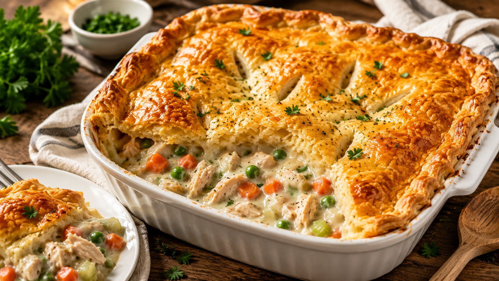 Chicken Pot Pie Casserole Recipe