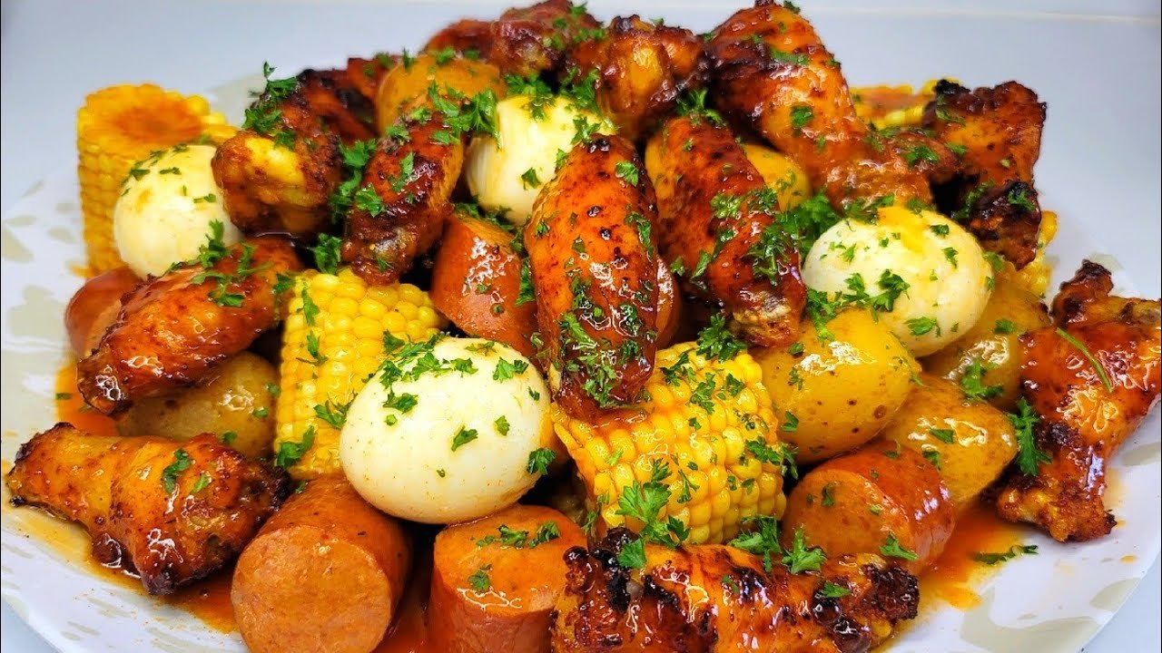 Chicken Wing Boil Recipe