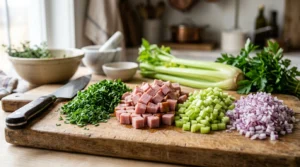 Honey Baked Ham Salad Recipe (6)