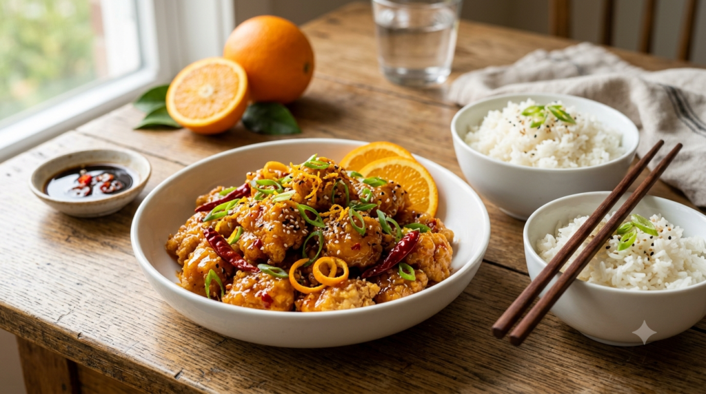 Hot Orange Chicken Panda Express Recipe (2)