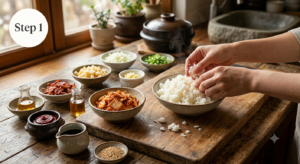 Kimchi Fried Rice Recipe (1)