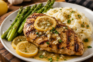 Lemon Garlic Chicken Longhorn Recipe