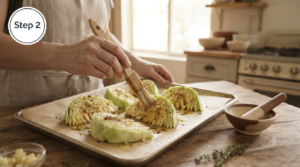roasted cabbage recipe step (6)