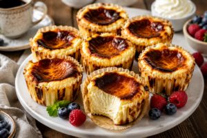 Basque Cheesecake Cupcakes Recipes