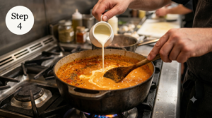 Cajun Vodka Sauce Recipe Steps (4)