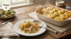 Chicken Cobbler Recipe Steps (2)