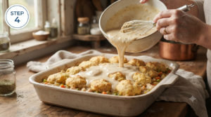Chicken Cobbler Recipe Steps (4)