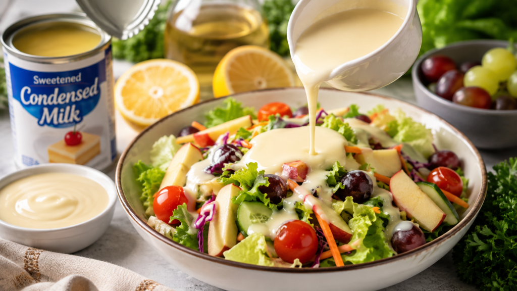 Condensed Milk Salad Dressing Recipe