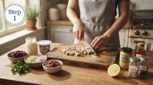 Cranberry Chicken Salad Recipe (1)
