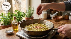 Garlic and Olive Oil Pasta Recipe Steps (6)