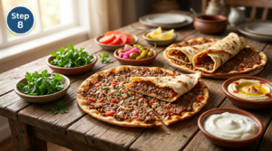 Lahm Bi Ajeen Recipe Steps (2)