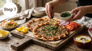 Lahm Bi Ajeen Recipe Steps (3)