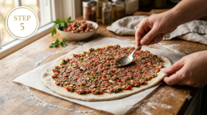 Lahm Bi Ajeen Recipe Steps (5)