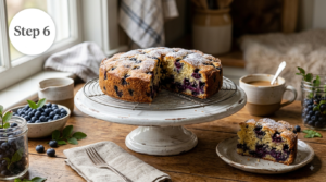 Maine Blueberry Cake