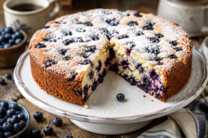 Maine Blueberry Cake