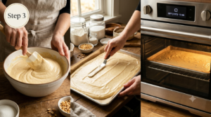 Peanut Butter Roll Cake Recipe Steps (5)