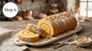 Peanut Butter Swiss Roll