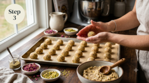 Persian Love Cookies Recipe Steps (5)