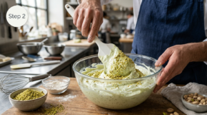 Pistachio Sans Rival Recipe Steps (6)