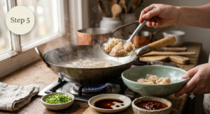 Prawn Wonton Recipe Steps (3)