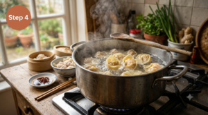 Prawn Wonton Recipe Steps (4)
