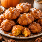 Pumpkin Fritters with Caramel Sauce Recipe