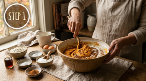 Pumpkin Fritters with Caramel Sauce Recipe Steps (1)