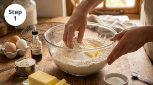 Shortcrust Pastry Biscuits Recipe Steps (1)
