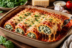 Spinach and Ricotta Cannelloni Recipe