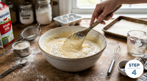 Upside Down Peach Cake Recipe (4)