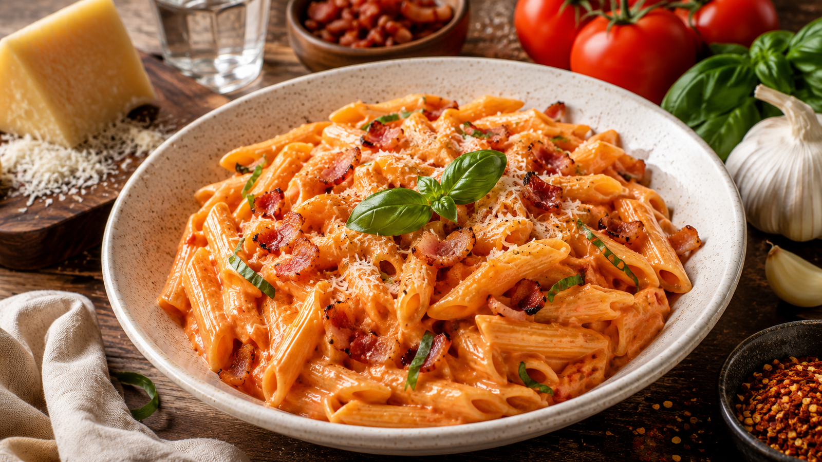 Vodka Sauce with Pancetta Recipe