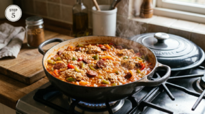 Chicken and Chorizo Jambalaya Recipe Step (2)