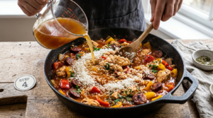 Chicken and Chorizo Jambalaya Recipe Step (2)