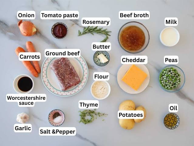 Cowboy Pie Recipe Ingredients