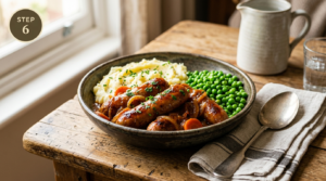 Devilled Sausages Recipe Step (2)