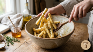 Honey Roast Parsnips Recipe Step (2)