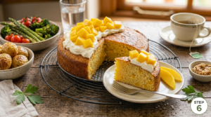 Mango Cake Recipe Step (2)