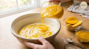 Mango Cake Recipe Step (4)