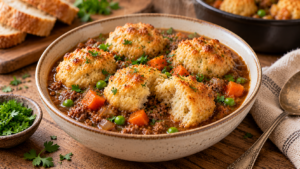 Mince and Dumplings Recipe