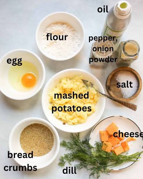 Potato Croquettes Recipe Ingredients